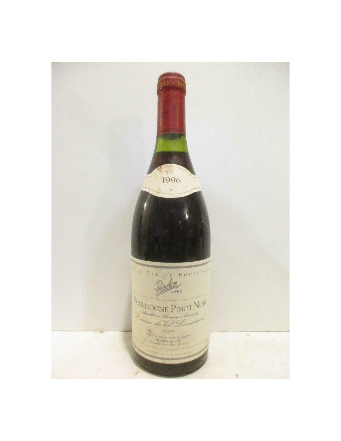 1996 - bourgogne - domaine du val lamartinien (b2) - rouge - bourgogne - Just Wines 