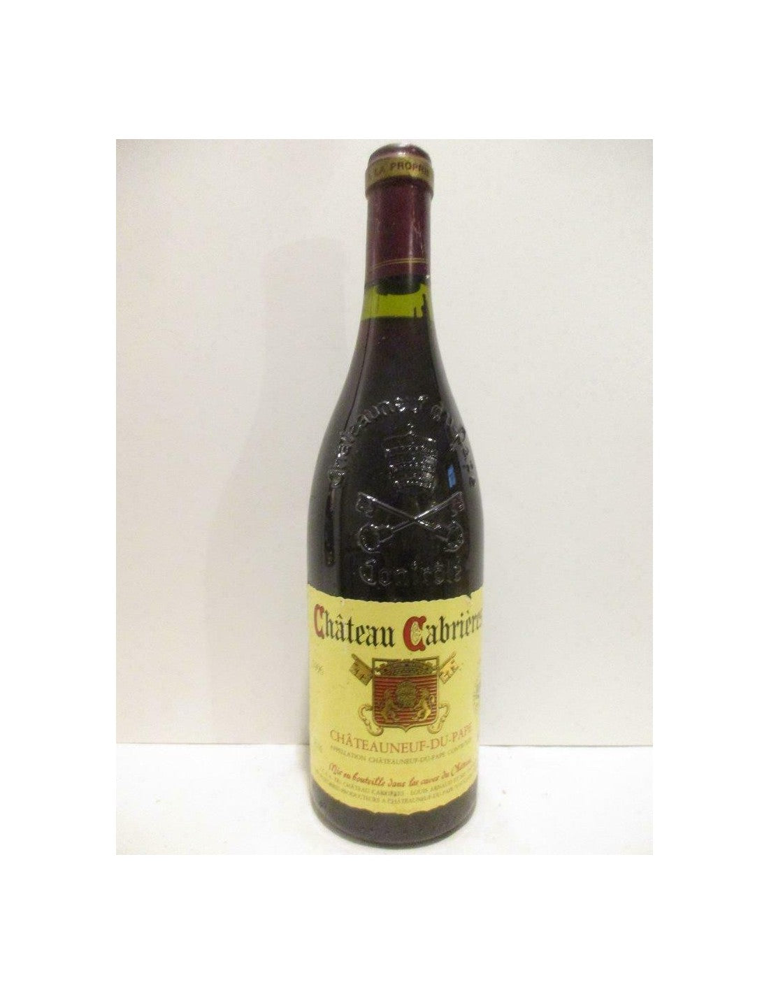 1996 - châteauneuf du pape - château cabrières - rouge - rhône - Just Wines 