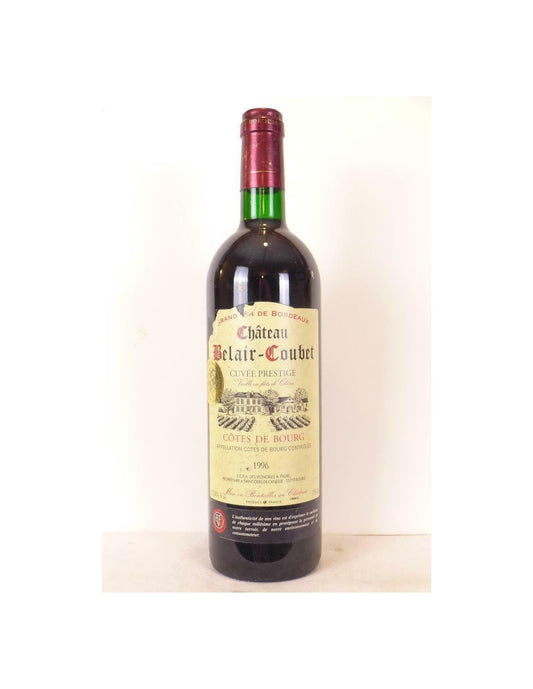 1996 - côtes de bourg - château belair-coubet cuvée prestige - rouge - bordeaux - Just Wines 