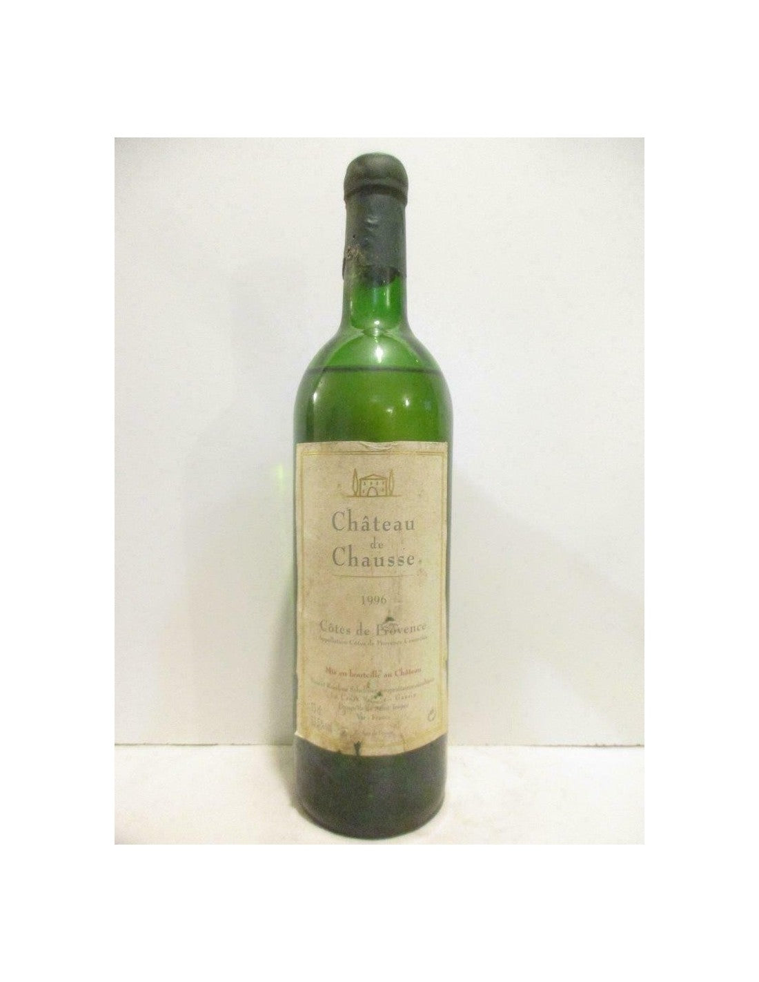 1996 - côtes de provence - château de chausse (capsule abîmée) - blanc - provence - Just Wines 