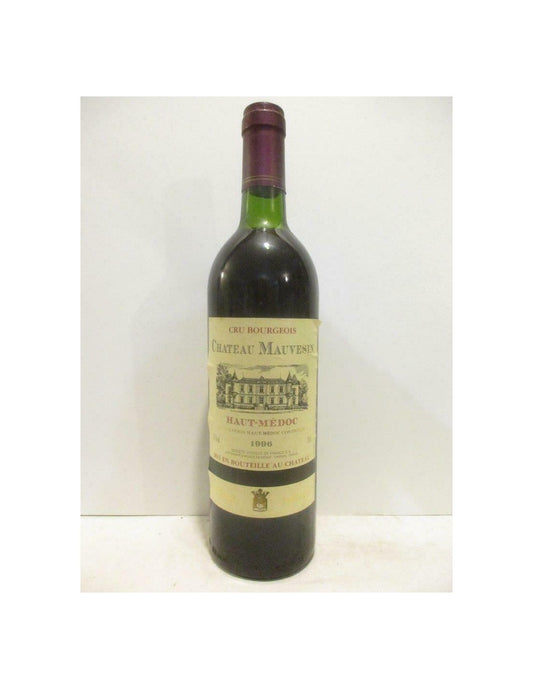 1996 - haut-médoc - château mauvesin cru bourgeois - rouge - bordeaux - Just Wines 