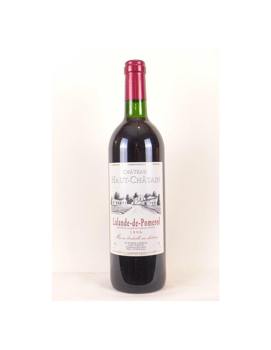 1996 - lalande de pomerol - château haut-châtain - rouge - bordeaux - Just Wines 