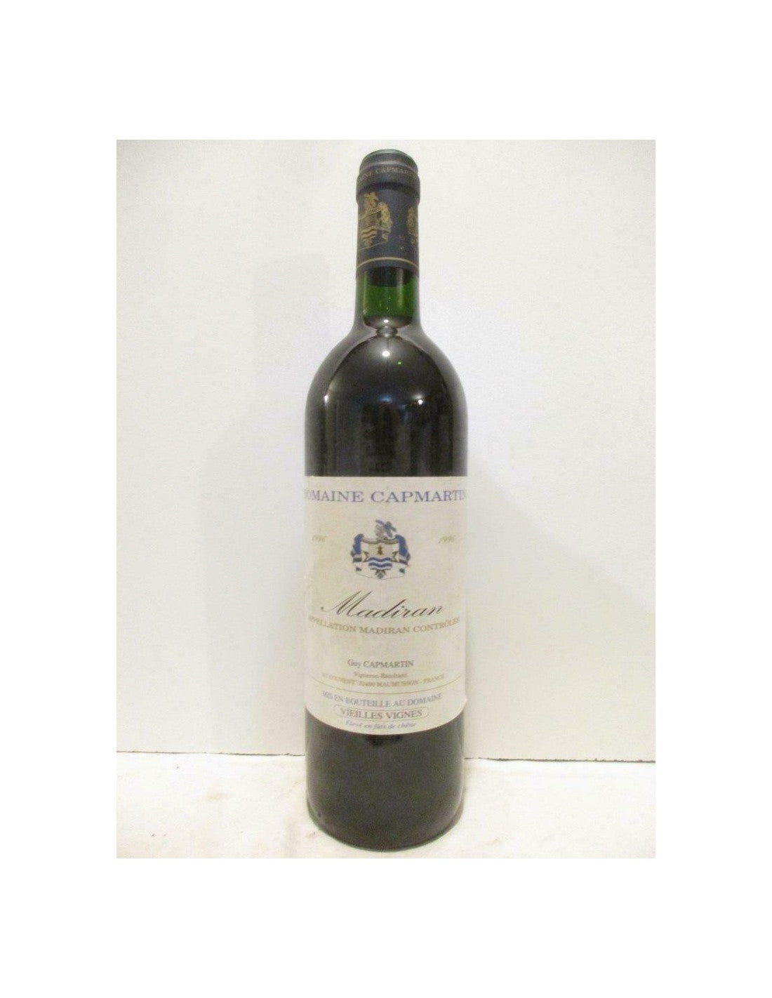 1996 - madiran - domaine capmartin vieilles vignes - rouge - sud-ouest - Just Wines 