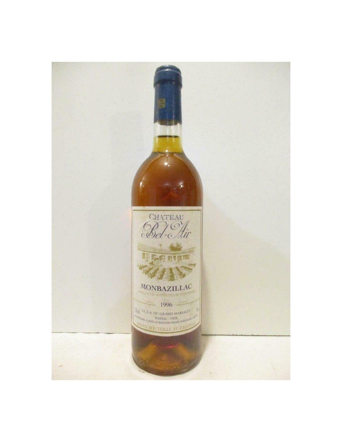 1996 - monbazillac - château bel-air - liquoreux - sud-ouest - Just Wines 