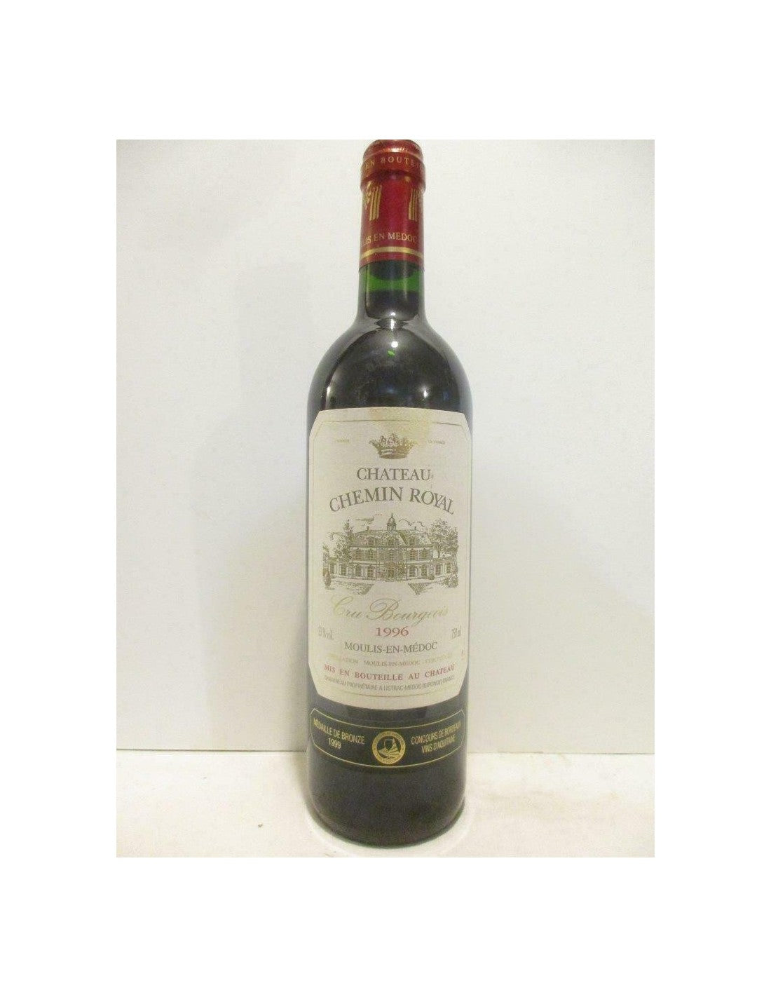 1996 - moulis - château chemin royal cru bourgeois - rouge - bordeaux - Just Wines 