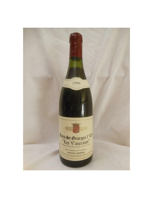 1996 - nuits saint-georges - chicotot premier cru les vaucrains - rouge - bourgogne france - Just Wines 