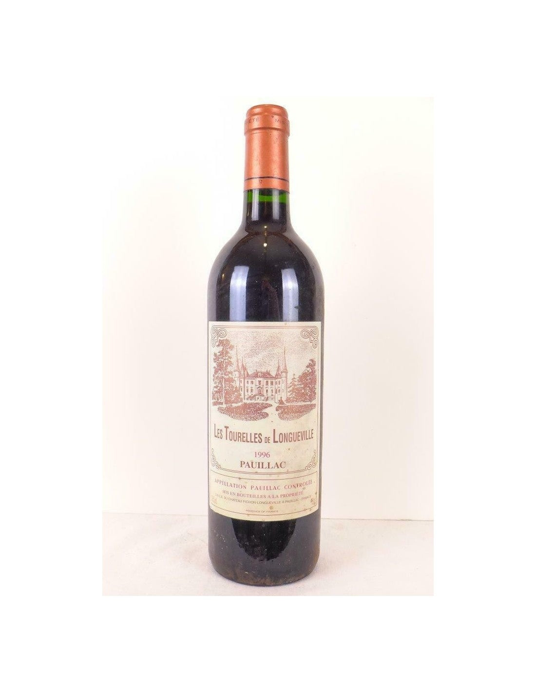 1996 - pauillac - les tourelles de longueville - rouge - bordeaux - Just Wines 