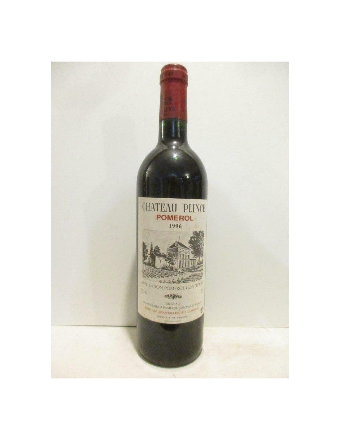 1996 - pomerol - château plince - rouge - bordeaux - Just Wines 