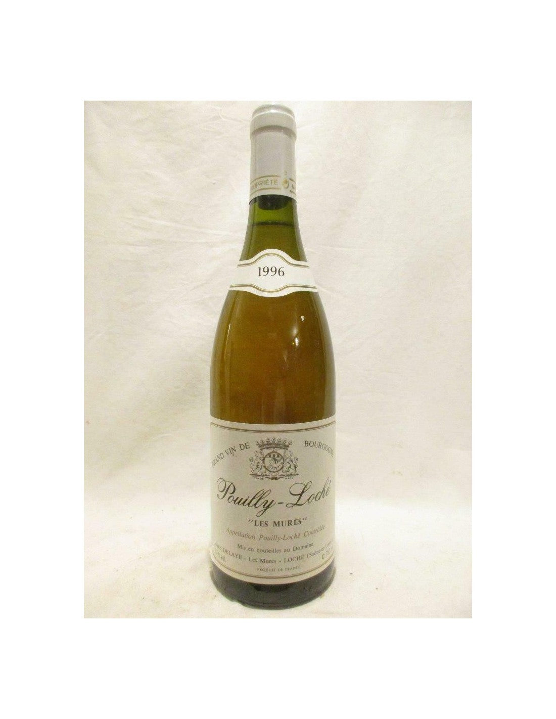 1996 - pouilly-loché - alain delaye les mures - blanc - bourgogne - Just Wines 