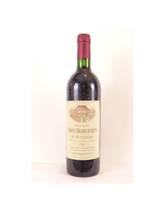 1996 - saint-émilion - château sarpe grandjacques - rouge - bordeaux - Just Wines 