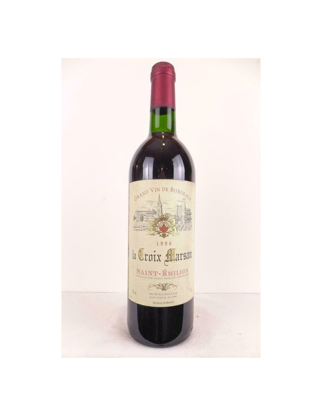 1996 - saint-émilion - la croix marsan - rouge - bordeaux - Just Wines 