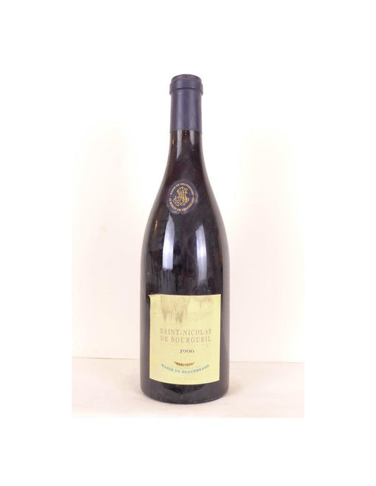 1996 - saint-nicolas de bourgueil - marie de beauregard - rouge - loire - touraine - Just Wines 