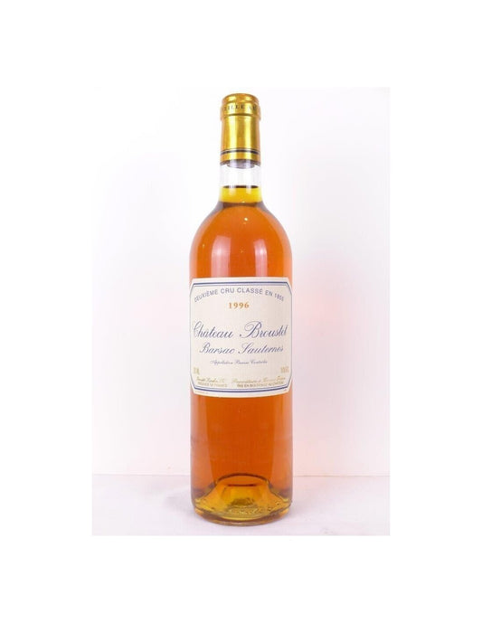 1996 - sauternes - château broustet grand cru classé (étiquette tâchée) - liquoreux - bordeaux - Just Wines 