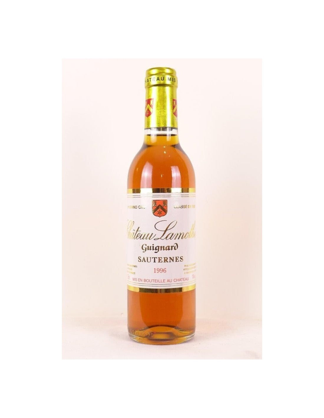 1996 - sauternes - château lamothe guignard grand cru classé 37 cl - liquoreux - bordeaux - Just Wines 