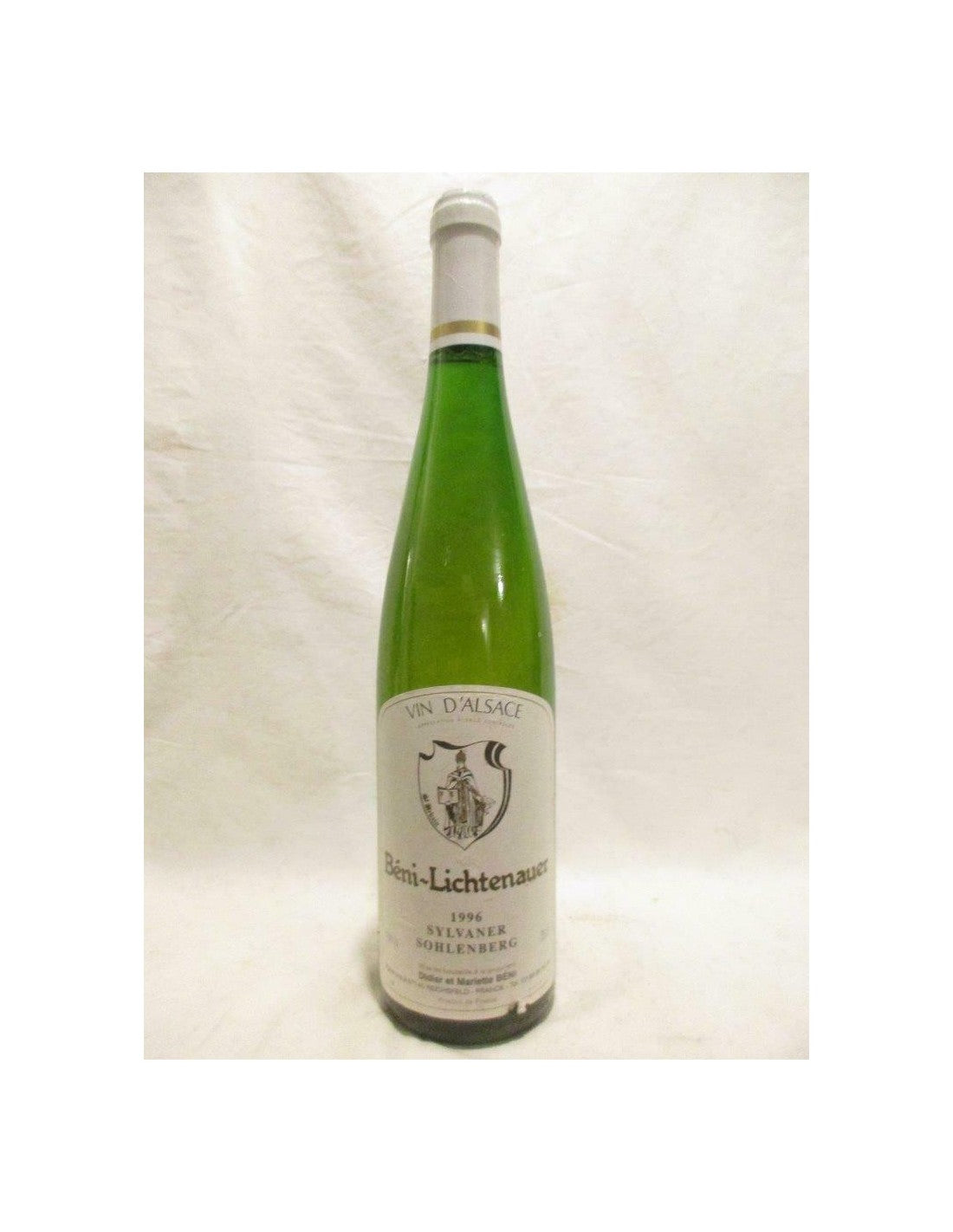 1996 - sylvaner - beni-lichtenauer sohlenberg - blanc - alsace - Just Wines 