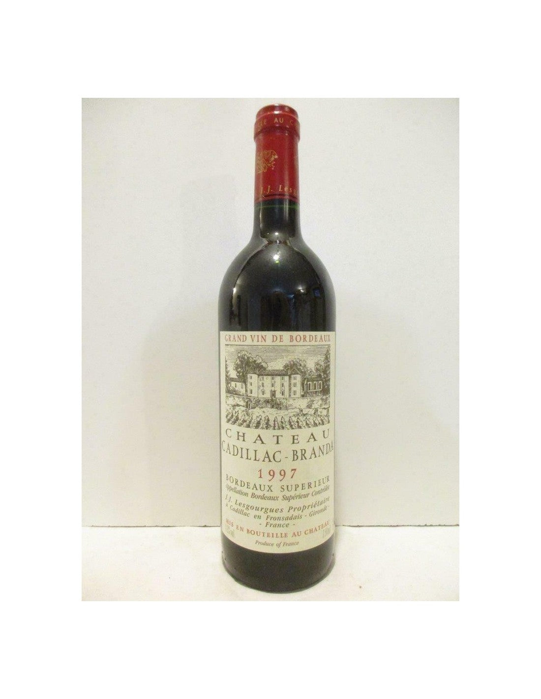 1997 - bordeaux supérieur - château cadillac-branda - rouge - bordeaux - Just Wines 