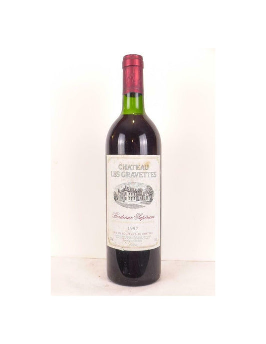 1997 - bordeaux supérieur - château les gravettes - rouge - bordeaux - Just Wines 