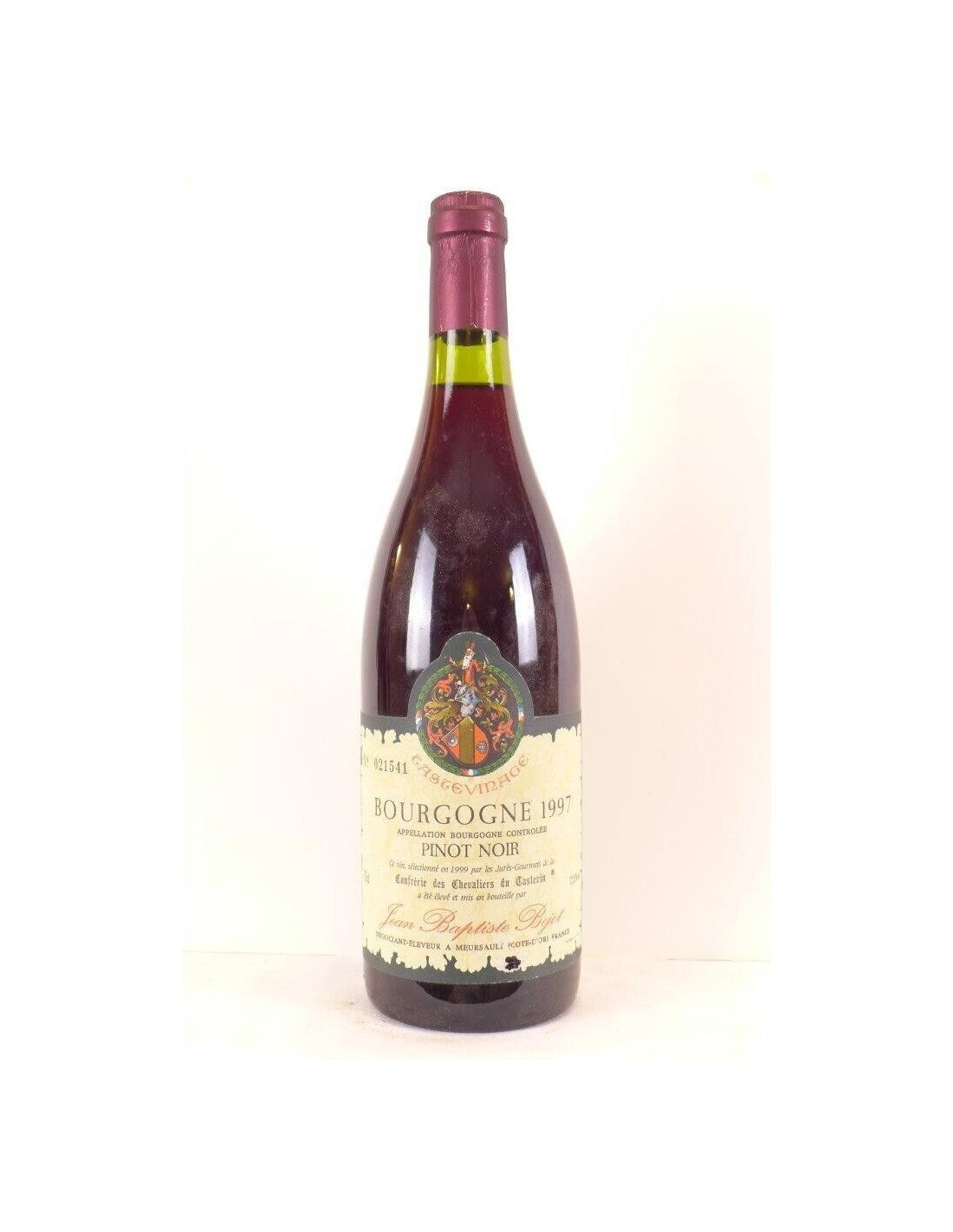 1997 - bourgogne - jean-baptiste bejot tastevinage - rouge - bourgogne - Just Wines 