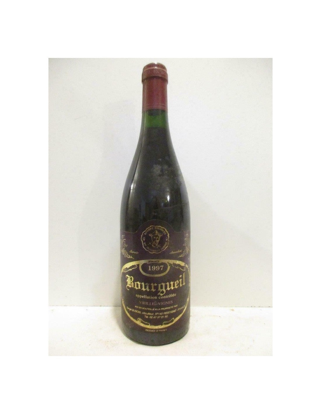 1997 - bourgueil - serge dubois vieilles vignes - Rouge - loire - touraine - Just Wines 