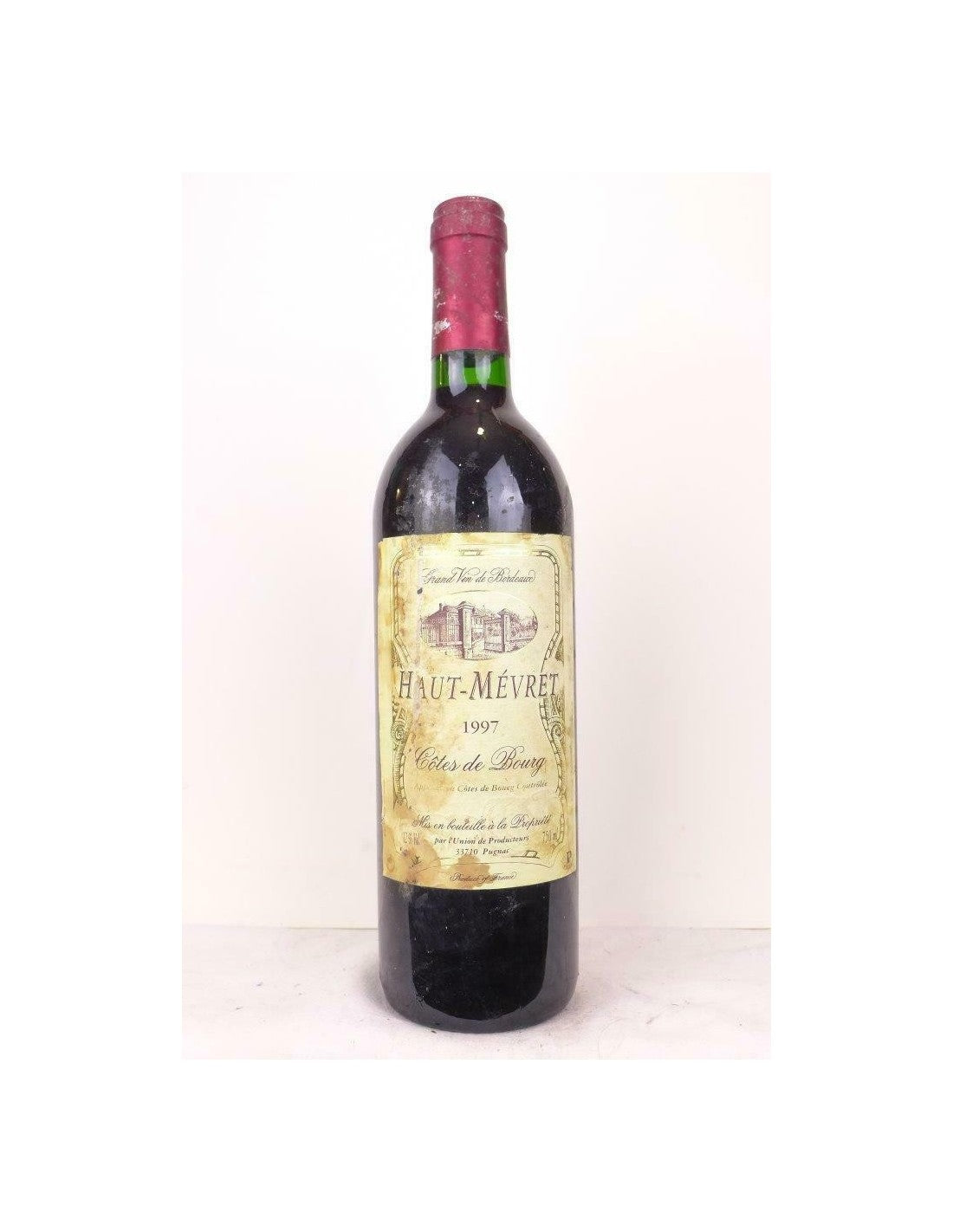 1997 - côtes de bourg - haut-mévret (étiquette sale) - rouge - bordeaux - Just Wines 