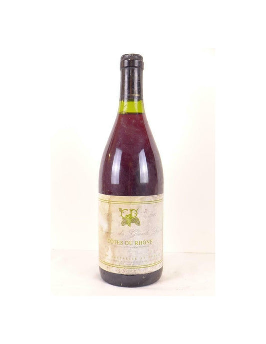 1997 - côtes du rhône - domaine des grands devers (étiquette tâchée) - rouge - rhône - Just Wines 