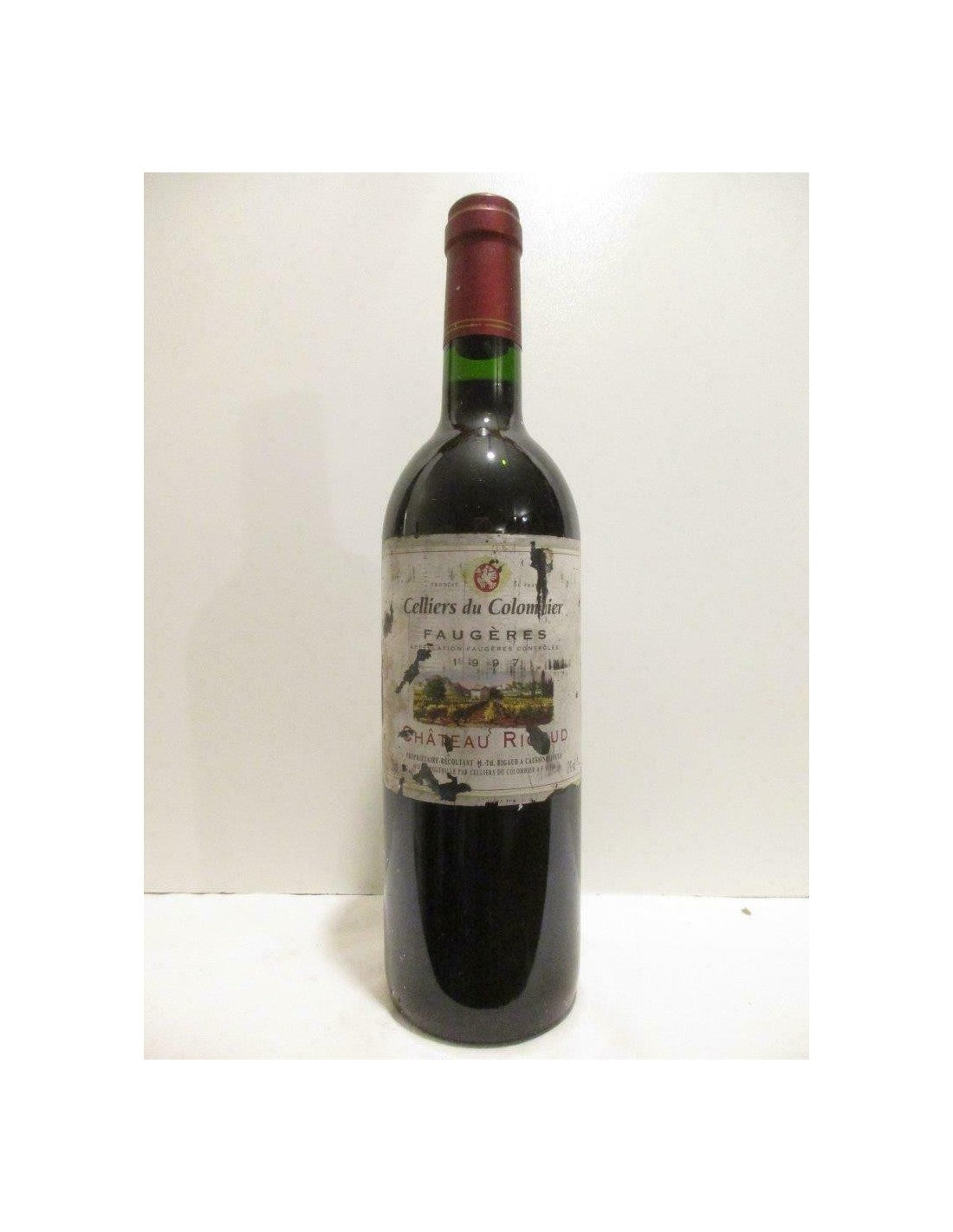 1997 - faugères - château rigaud (étiquette abîmée) - rouge - languedoc - Just Wines 