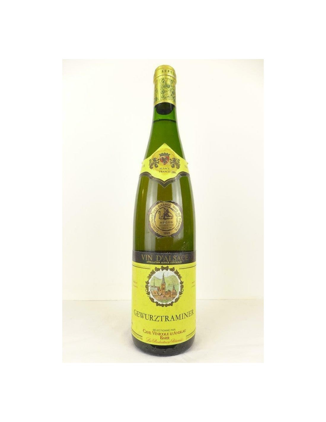 1997 - gewurztraminer - cave vinicole d'andlau - blanc - alsace - Just Wines 