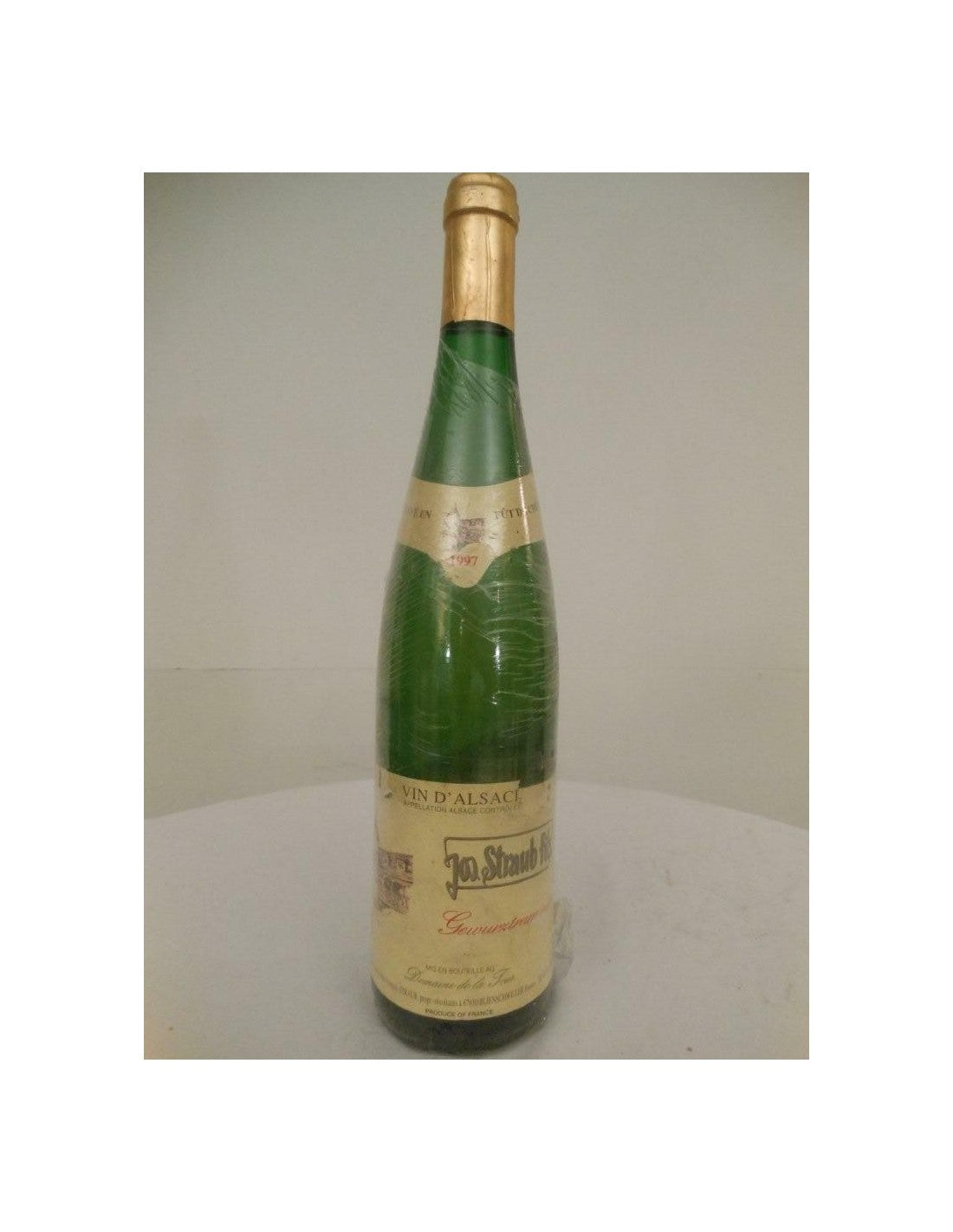 1997 - gewurztraminer - straub fils fût - blanc - alsace france - Just Wines 