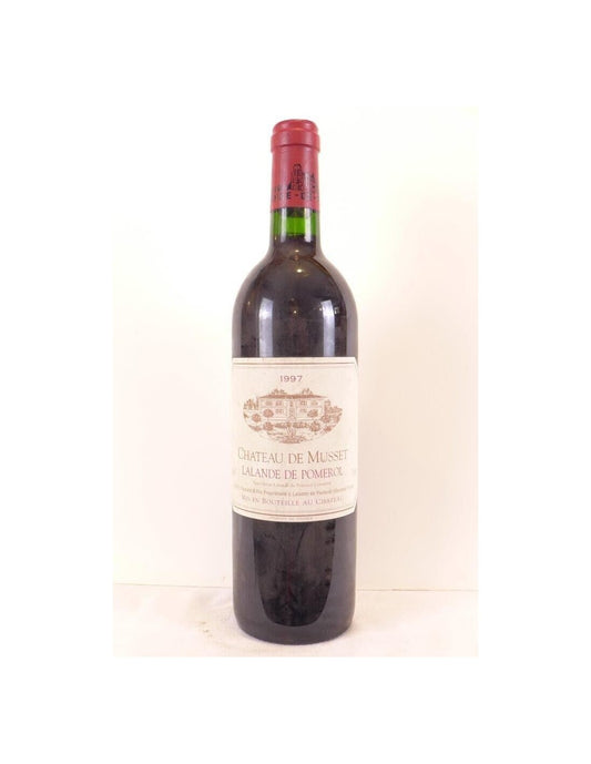 1997 - lalande de pomerol - château de musset - rouge - bordeaux - Just Wines 