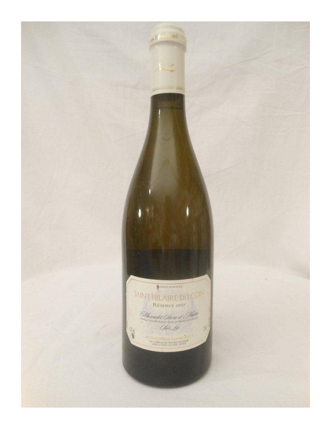 1997 - muscadet - saint-hilaire du coin - blanc - loire - nantais - Just Wines 