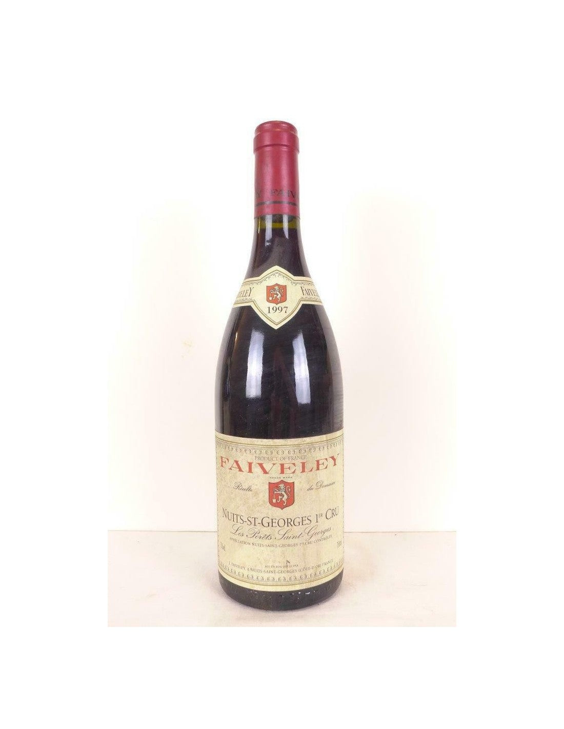 1997 - nuits saint-georges - faiveley premier cru les porets - rouge - bourgogne - Just Wines 