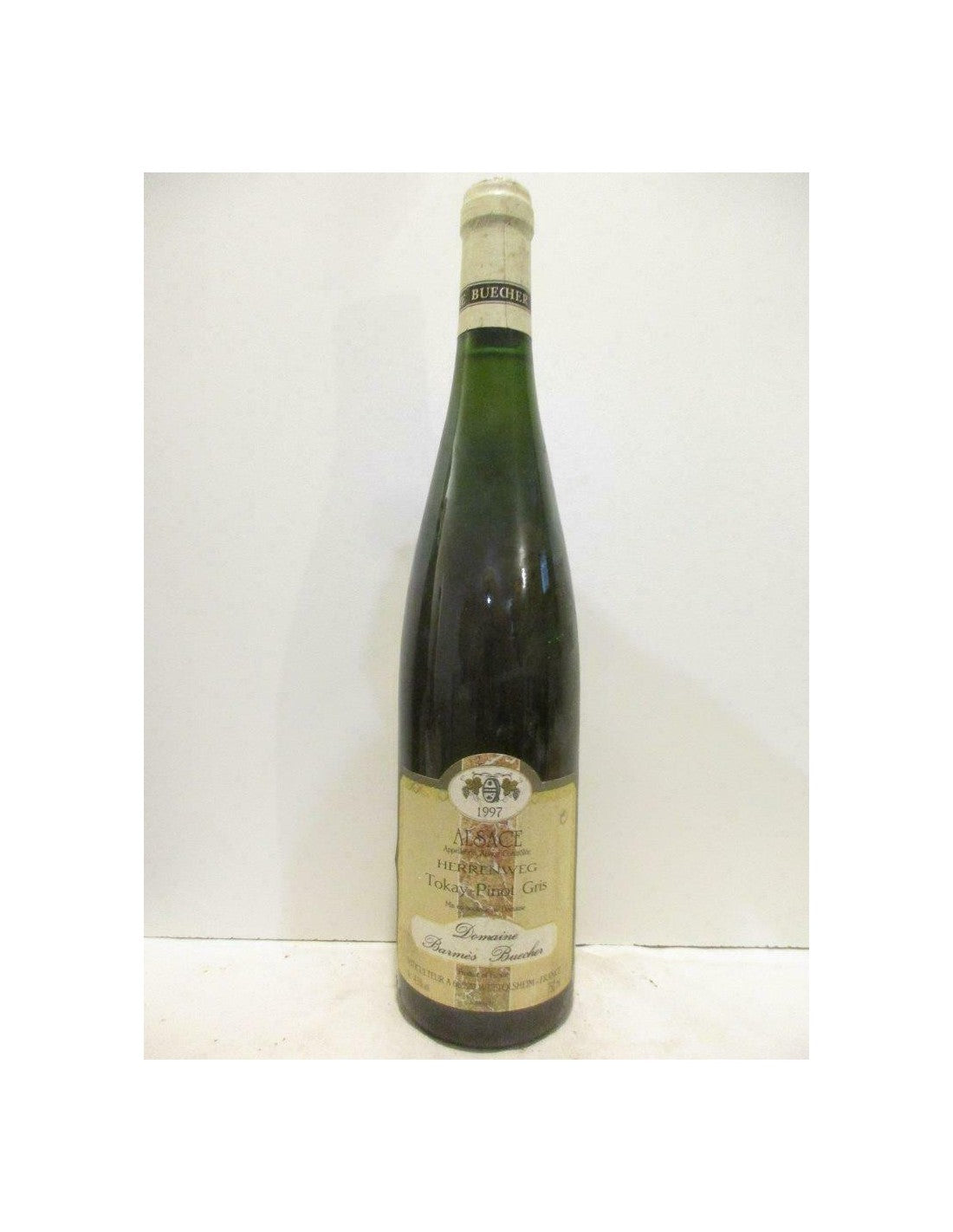 1997 - pinot gris - domaine barmès buecher herrenweg - blanc - alsace - Just Wines 