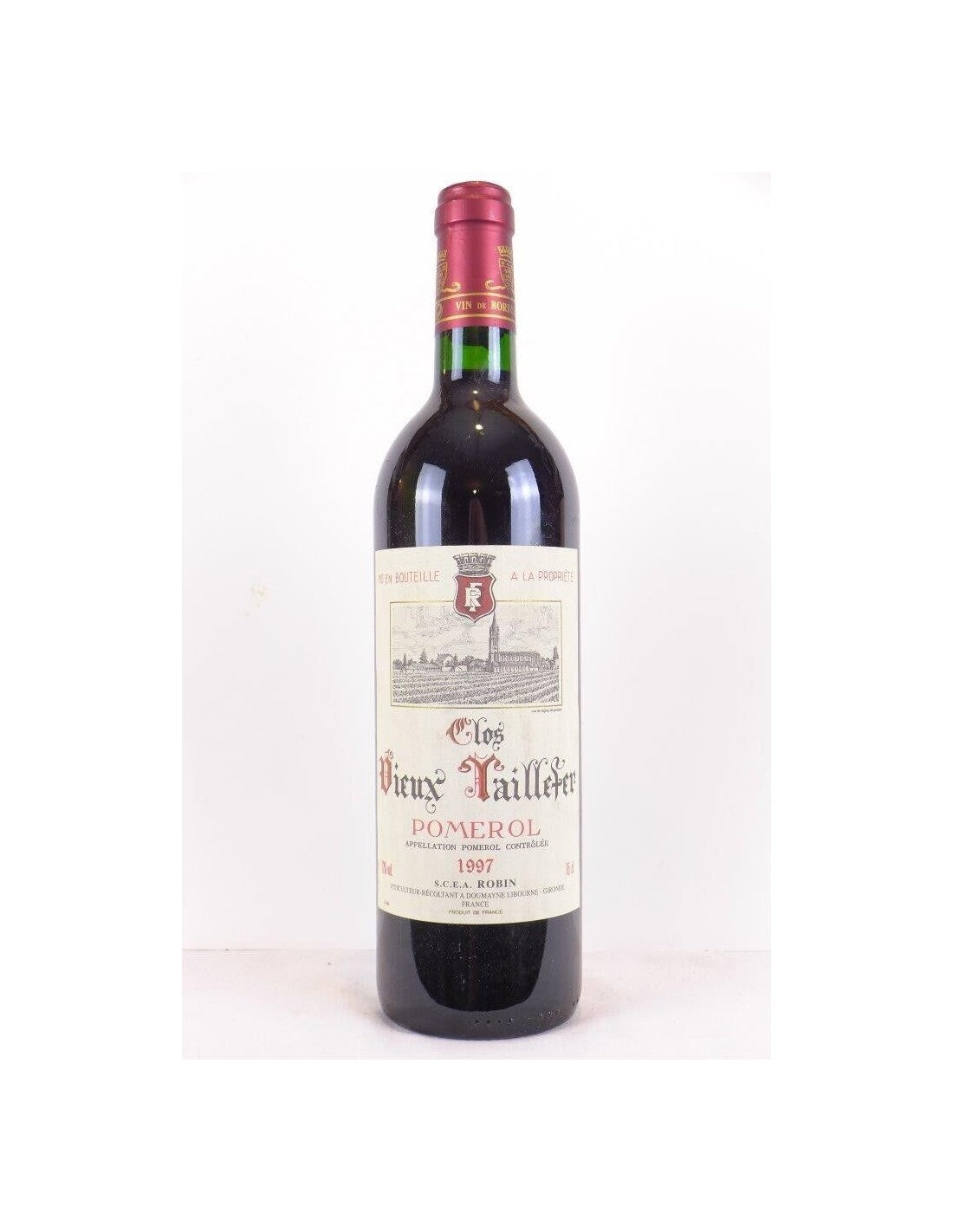 1997 - pomerol - clos vieux taillefer - rouge - bordeaux - Just Wines 