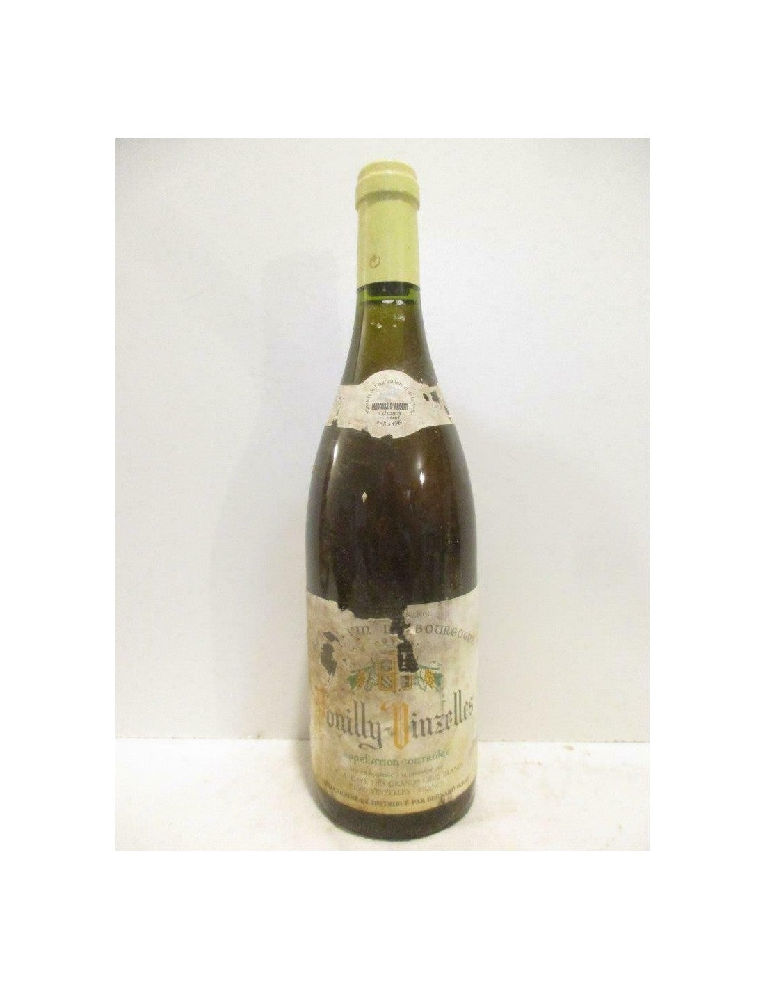 1997 - pouilly-vinzelles - cave des grands crus blancs (étiquette abîmée b1) - blanc - bourgogne - Just Wines 