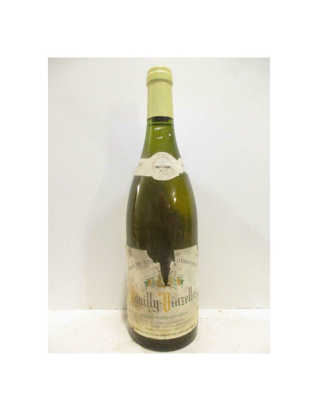 1997 - pouilly-vinzelles - cave des grands crus blancs (étiquette abîmée b2) - blanc - bourgogne - Just Wines 