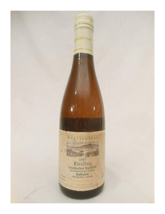 1997 - riesling - renstakellerel kabinett 50 cl - blanc - allemagne wurttemberg - Just Wines 