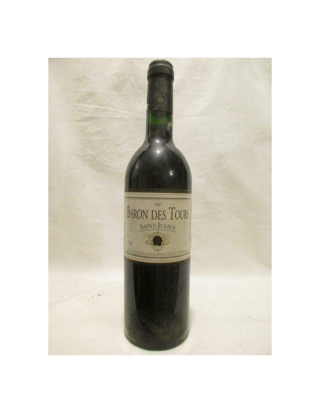 1997 - saint-julien - baron des tours - rouge - bordeaux - Just Wines 