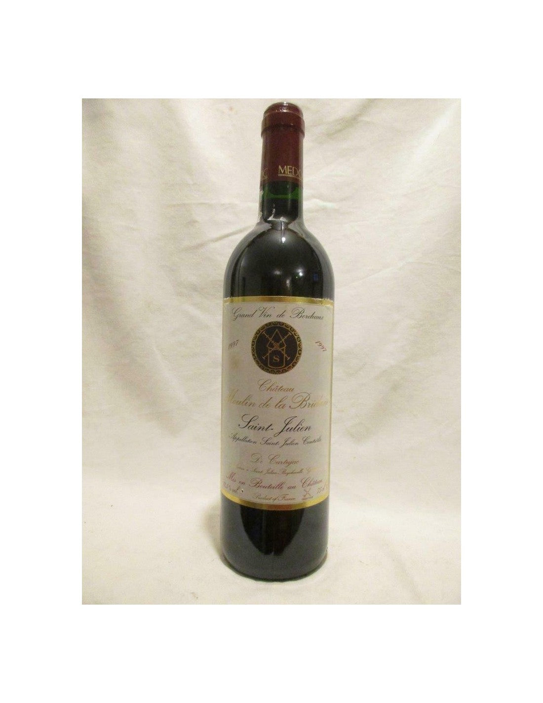 1997 - saint-julien - château moulin de la bridane - rouge - bordeaux - Just Wines 