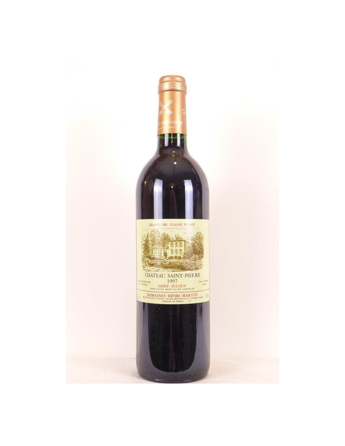 1997 - saint-julien - château saint-pierre grand cru classé - rouge - bordeaux - Just Wines 