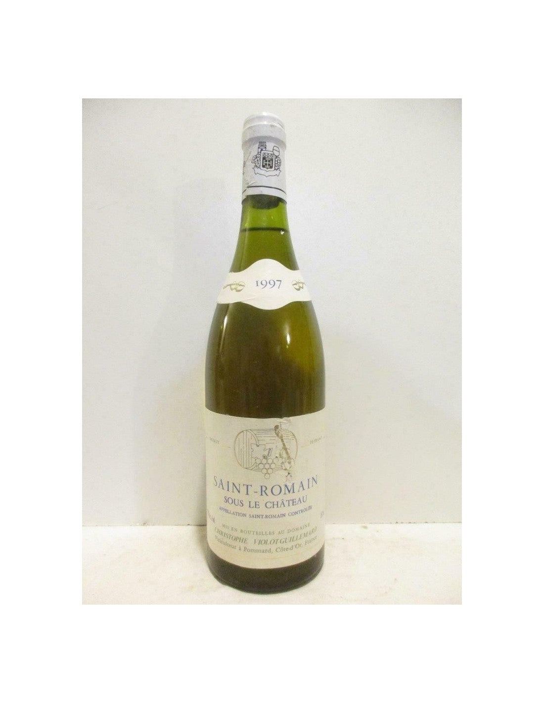 1997 - saint-romain - christophe violot-guillemard sous le château - blanc - bourgogne - Just Wines 