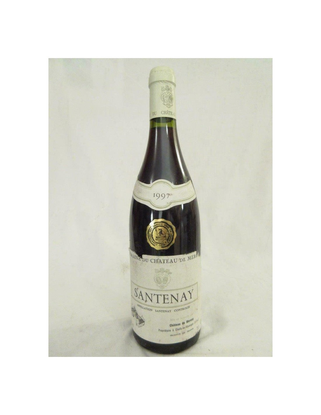 1997 - santenay - domaine du château de mercey - rouge - bourgogne - Just Wines 