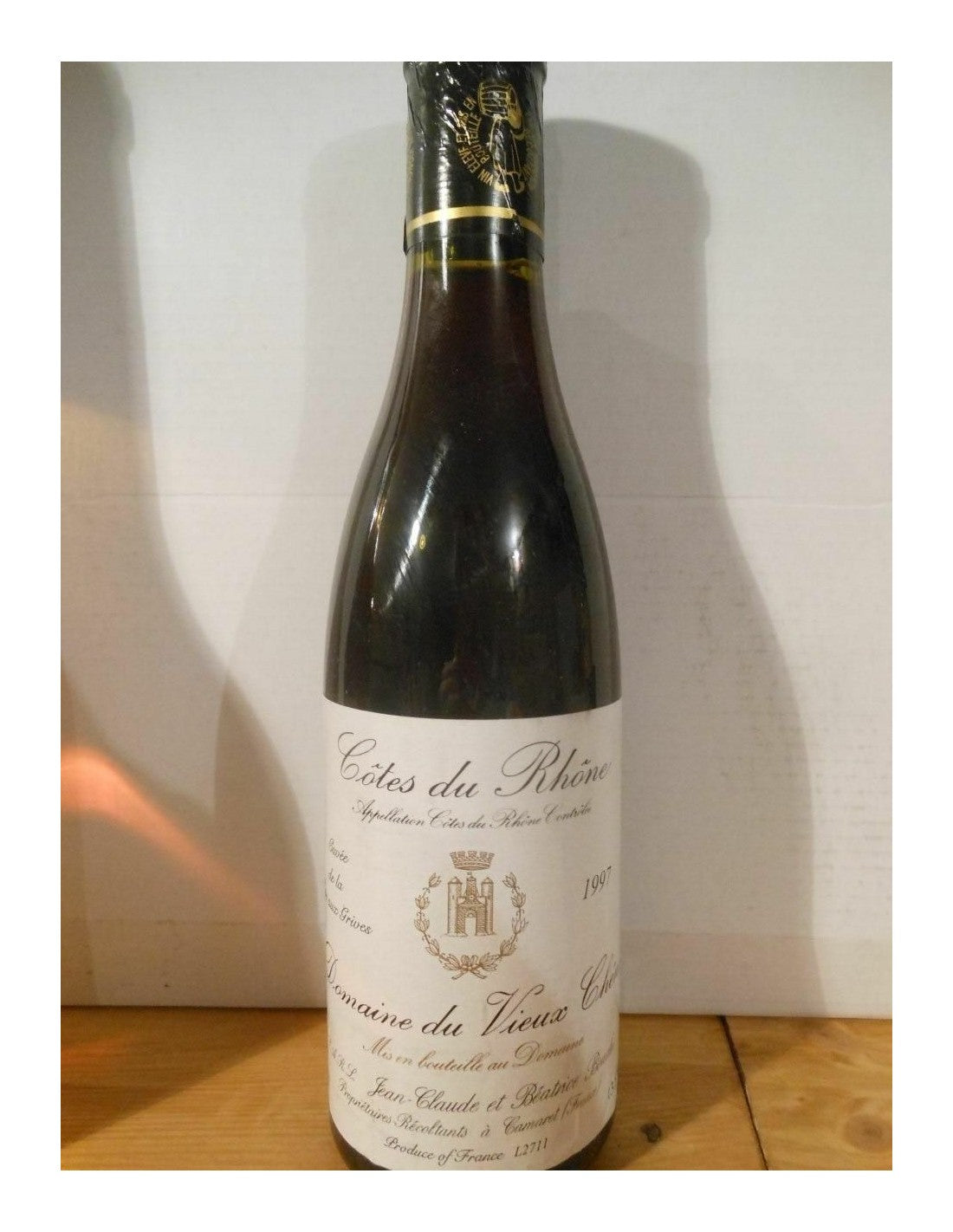 1997 - VDP de vaucluse - domaine du vieux chêne 37,5 cl - rouge - côtes du rhône france - Just Wines 