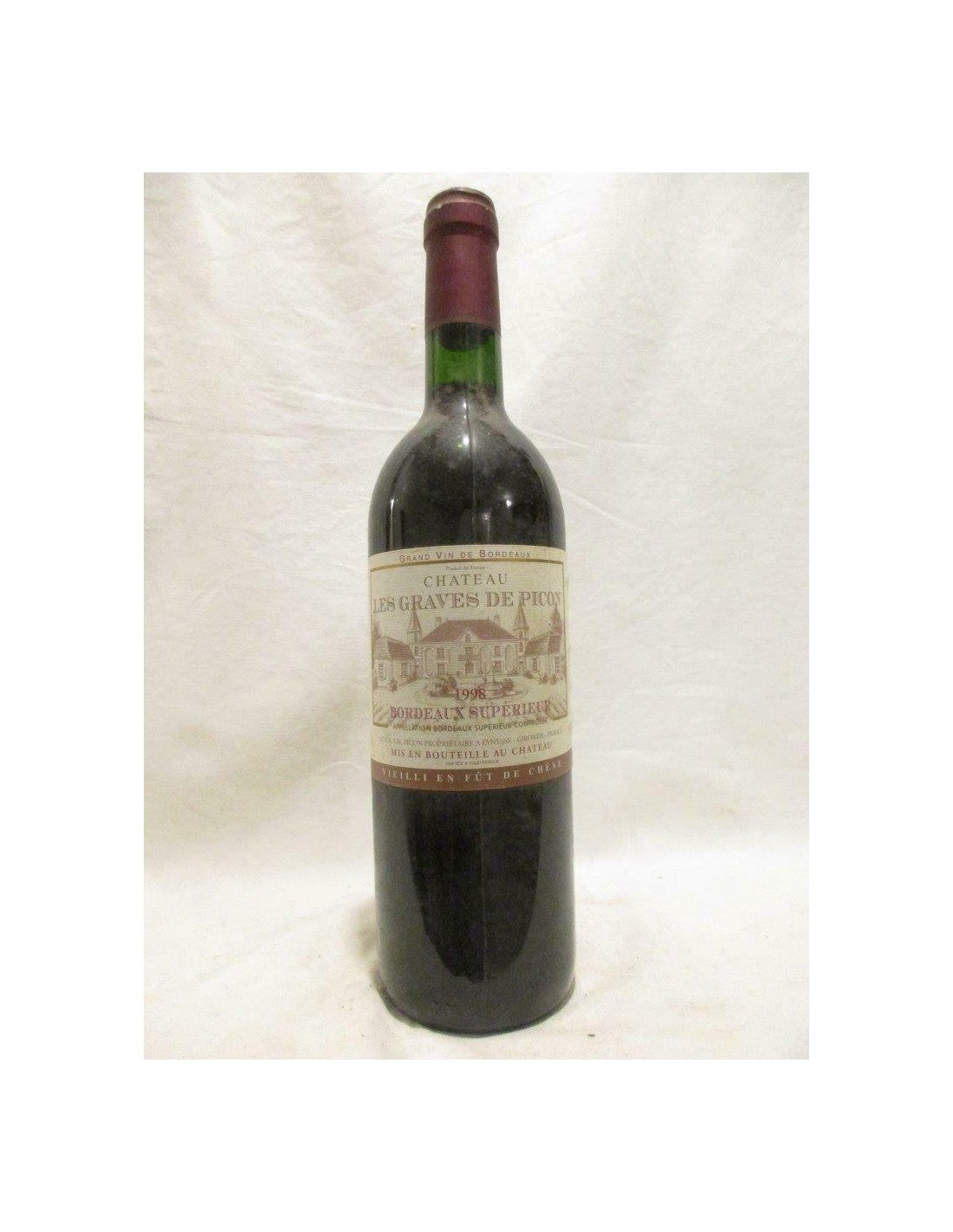 1998 - bordeaux supérieur - château les graves de picon - rouge - bordeaux - Just Wines 