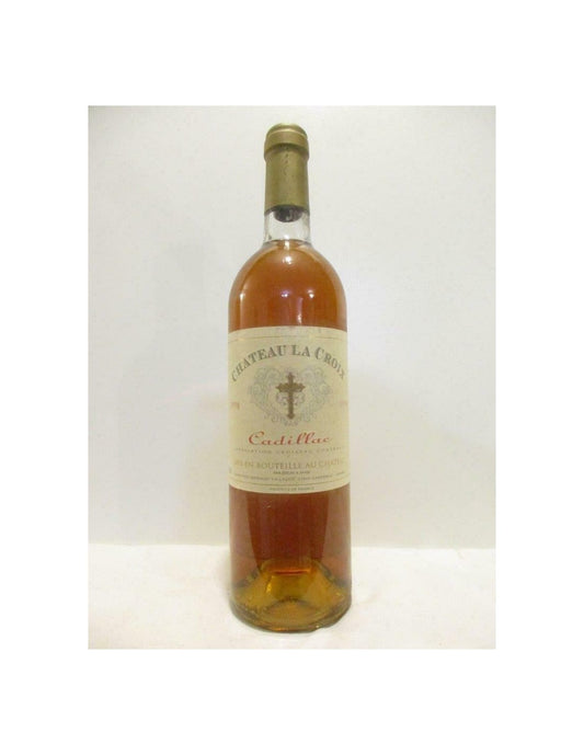 1998 - cadillac - château la croix - liquoreux - bordeaux - Just Wines 