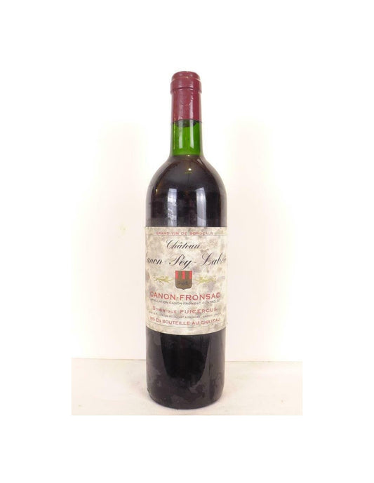 1998 - canon fronsac - château canon-pey-labrie - rouge - bordeaux - Just Wines 