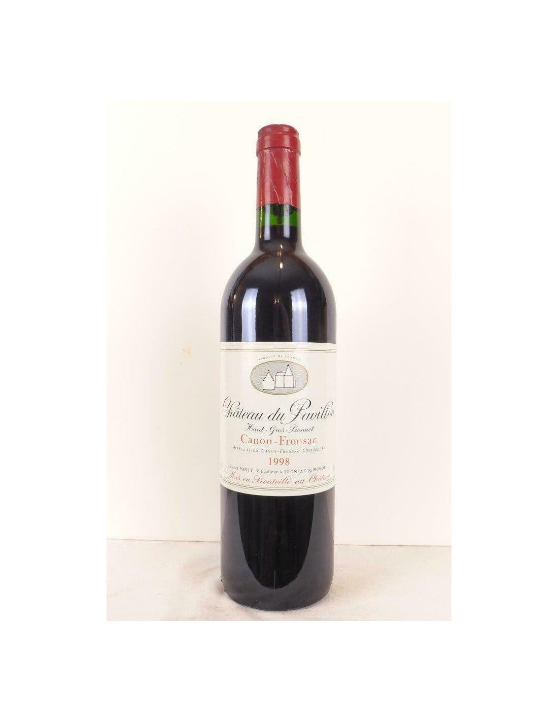 1998 - canon fronsac - château du pavillon - rouge - bordeaux - Just Wines 