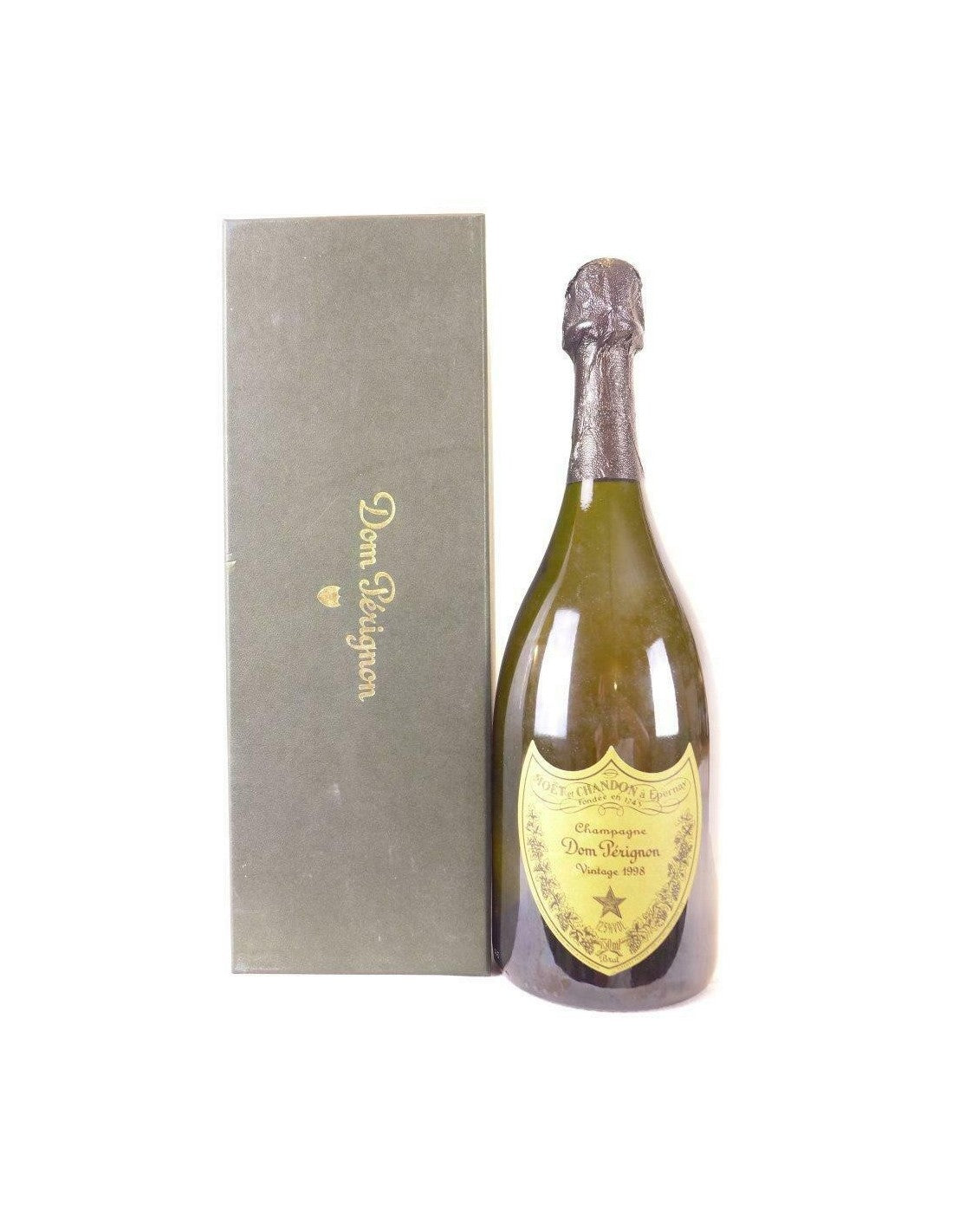 1998 - champagne - dom pérignon vintage - pétillant - champagne - Just Wines 