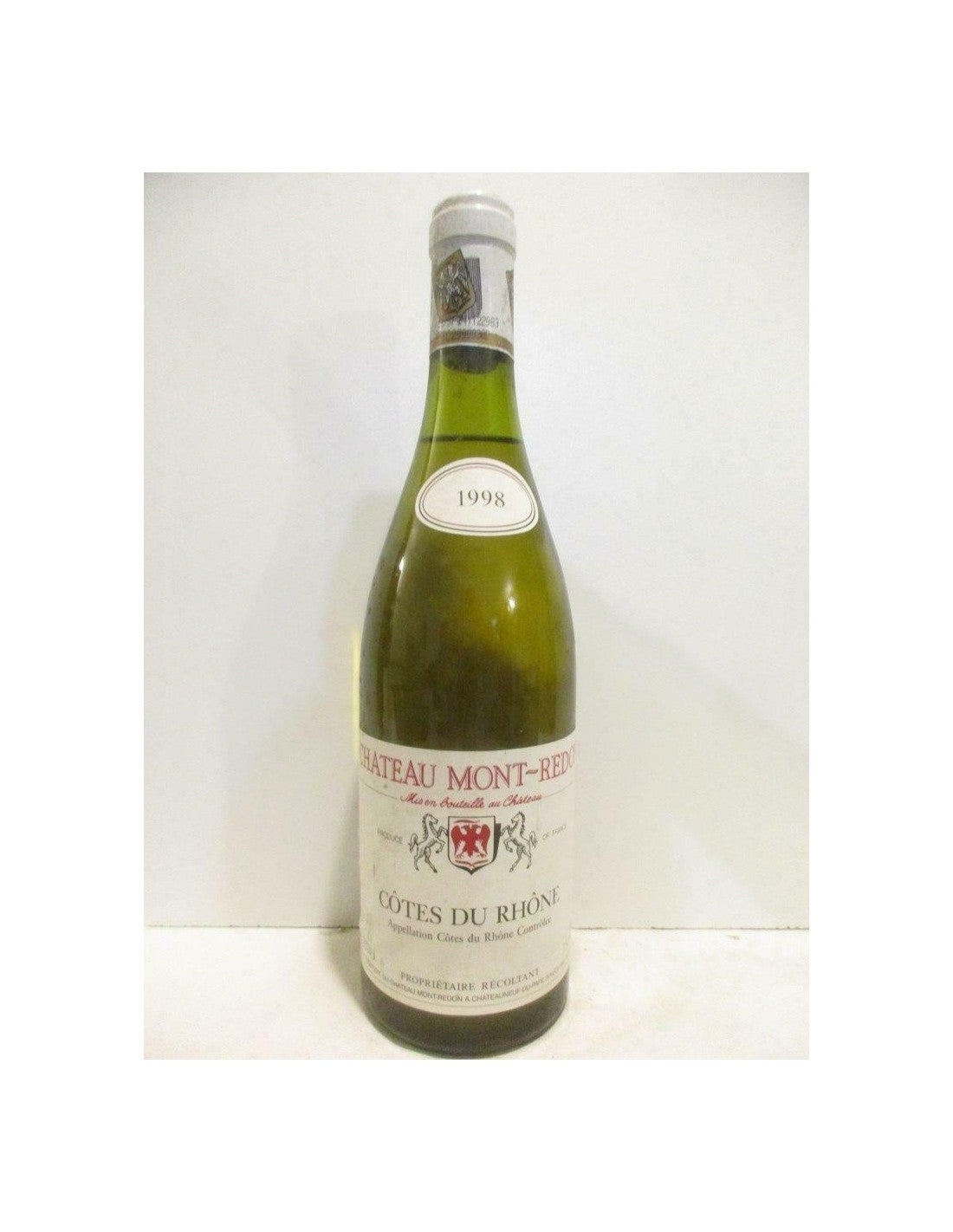 1998 - côtes du rhône - château mont-redon - blanc - rhône - Just Wines 