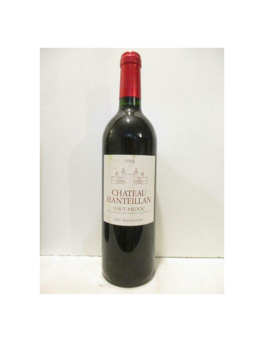 1998 - haut-médoc - château hanteillan cru bourgeois - rouge - bordeaux - Just Wines 