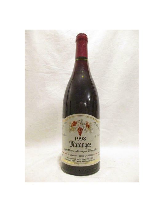 1998 - maranges - robert gibourg - rouge - bourgogne - Just Wines 